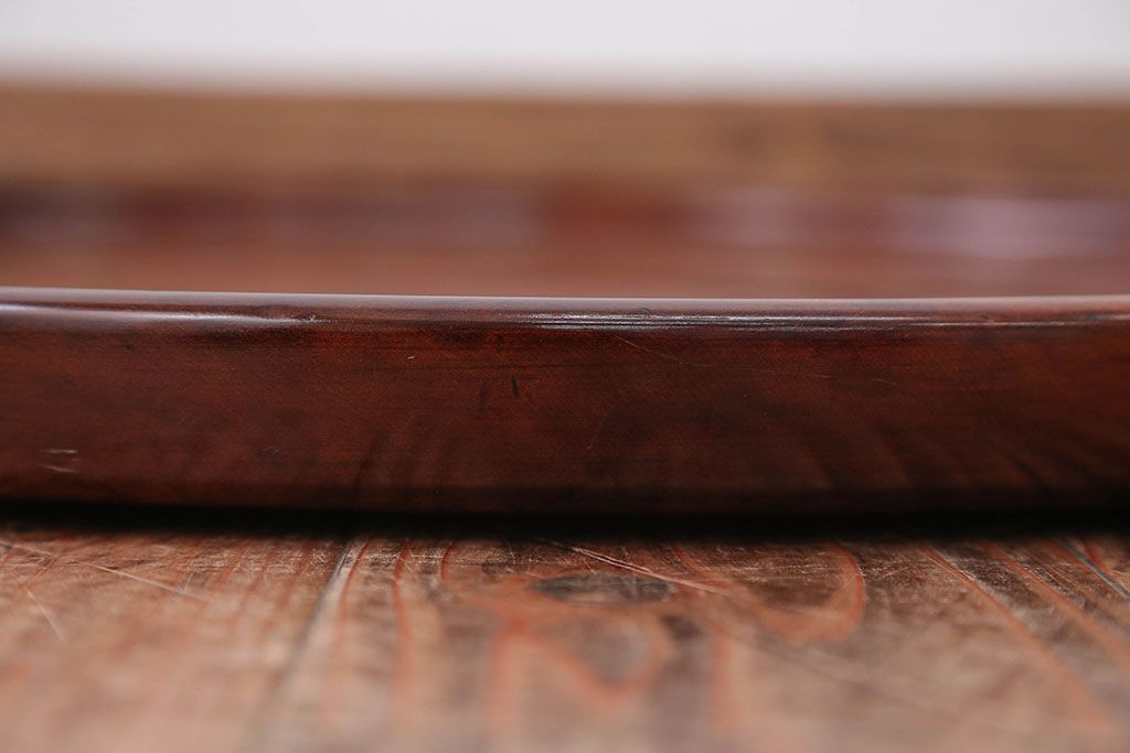 アンティーク雑貨　和製アンティーク　栃材のとても大きな古いお盆