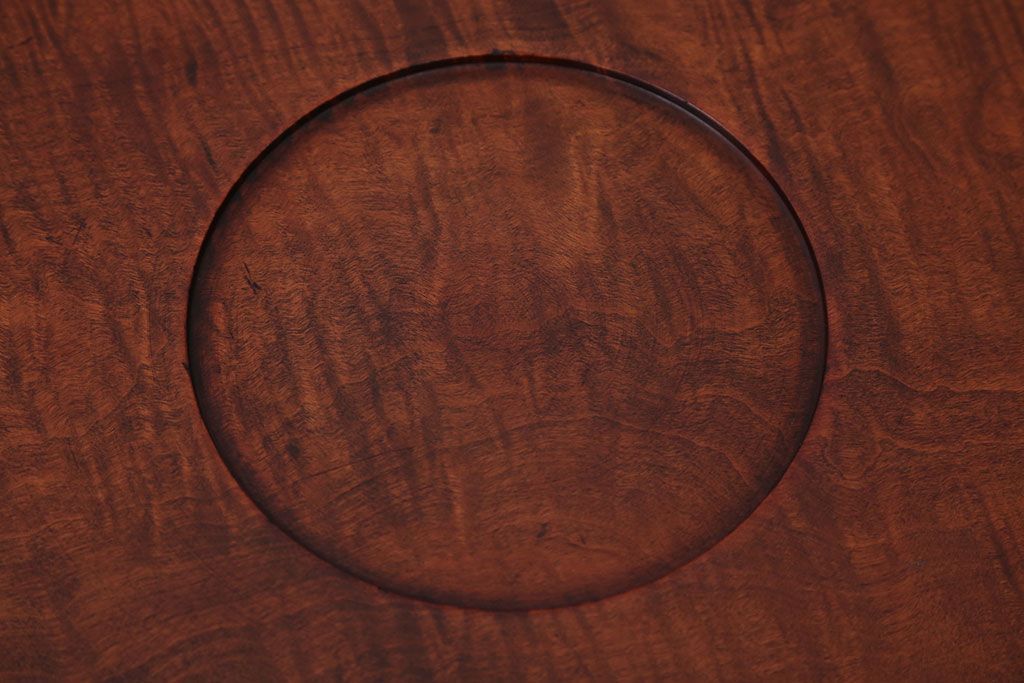 アンティーク雑貨　和製アンティーク　栃材のとても大きな古いお盆