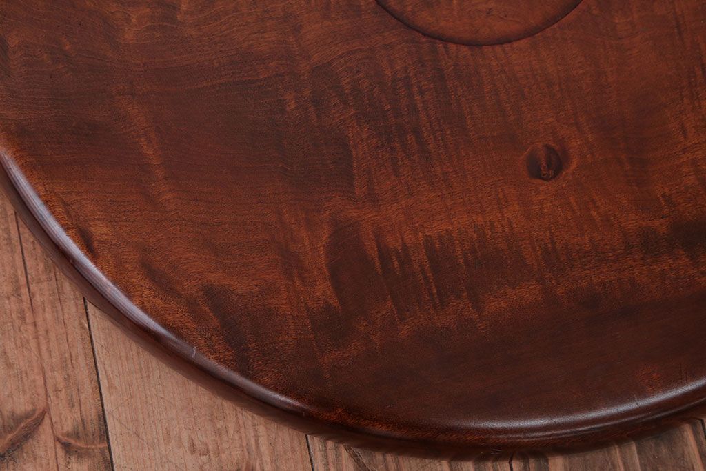 アンティーク雑貨　和製アンティーク　栃材のとても大きな古いお盆