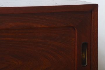 アンティーク家具　和製アンティーク　古い木製の和風なローボード