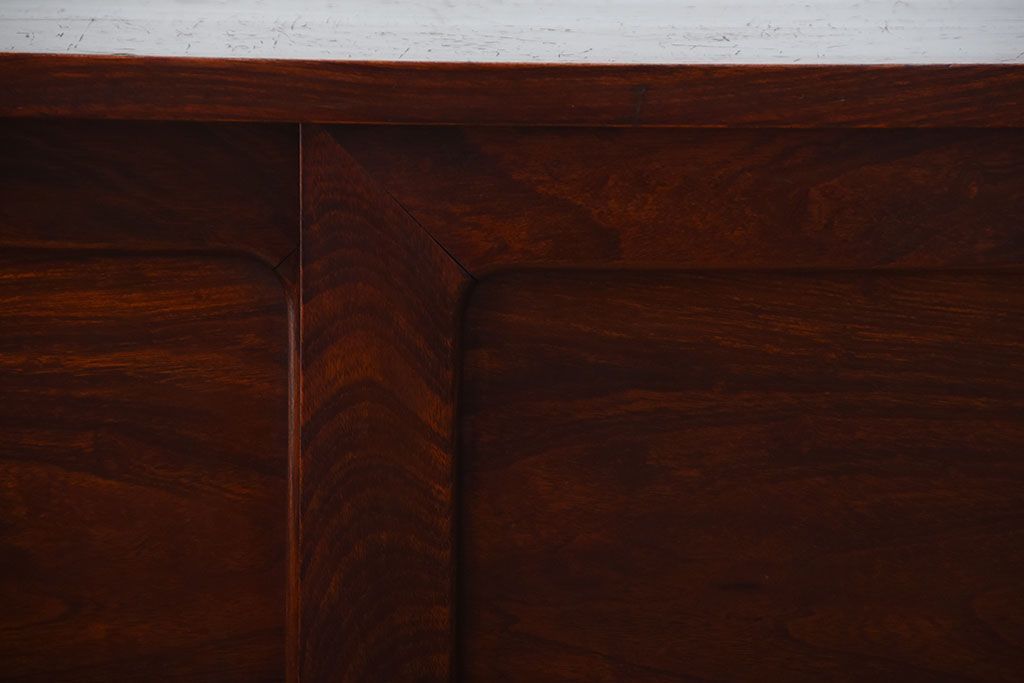 アンティーク家具　和製アンティーク　古い木製の和風なローボード