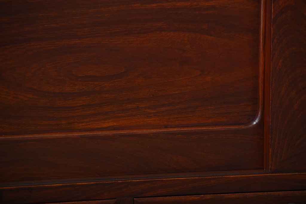 アンティーク家具　和製アンティーク　古い木製の和風なローボード