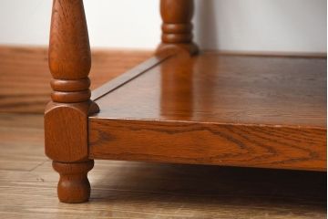 中古　コスガ(KOSUGA)製　ナラ材のセンターテーブル