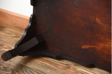 アンティーク家具　古民具・骨董　古い欅材のモダンなアンティーク座卓