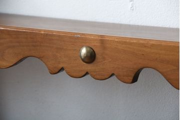 中古　木製のおしゃれなウォールラック(壁掛け飾り棚)