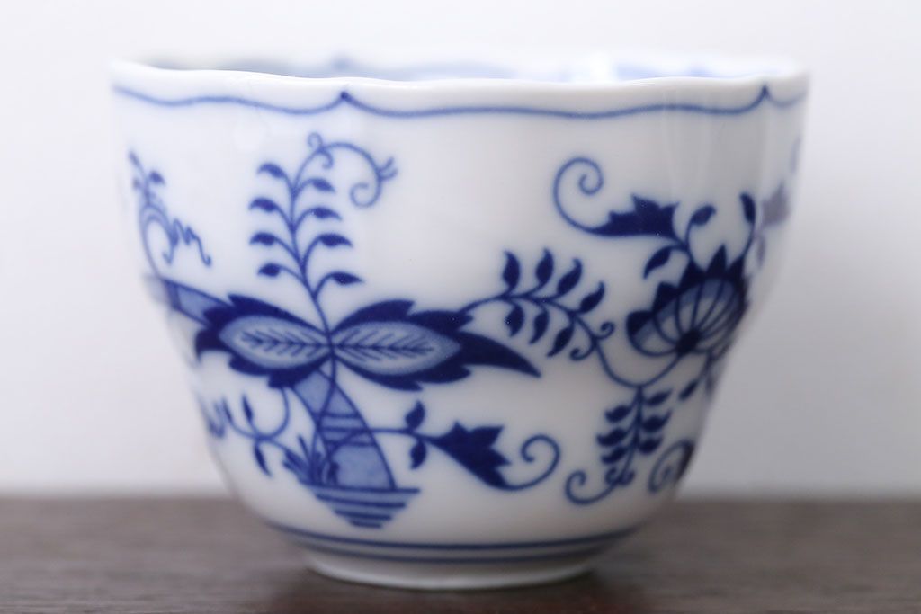 アンティーク雑貨　BOHEMIA(ボヘミア)ブルーオニオン　カップ・ポットなど洋食器セット