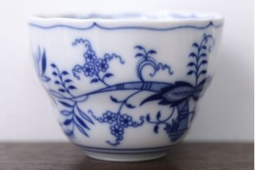 アンティーク雑貨　BOHEMIA(ボヘミア)ブルーオニオン　カップ・ポットなど洋食器セット