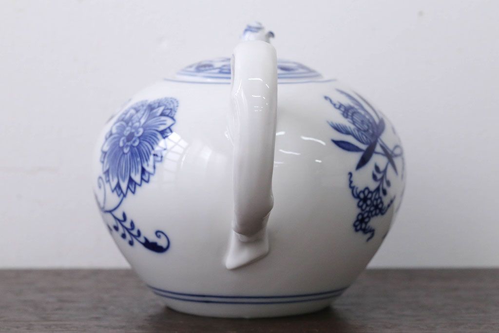 アンティーク雑貨　BOHEMIA(ボヘミア)ブルーオニオン　カップ・ポットなど洋食器セット