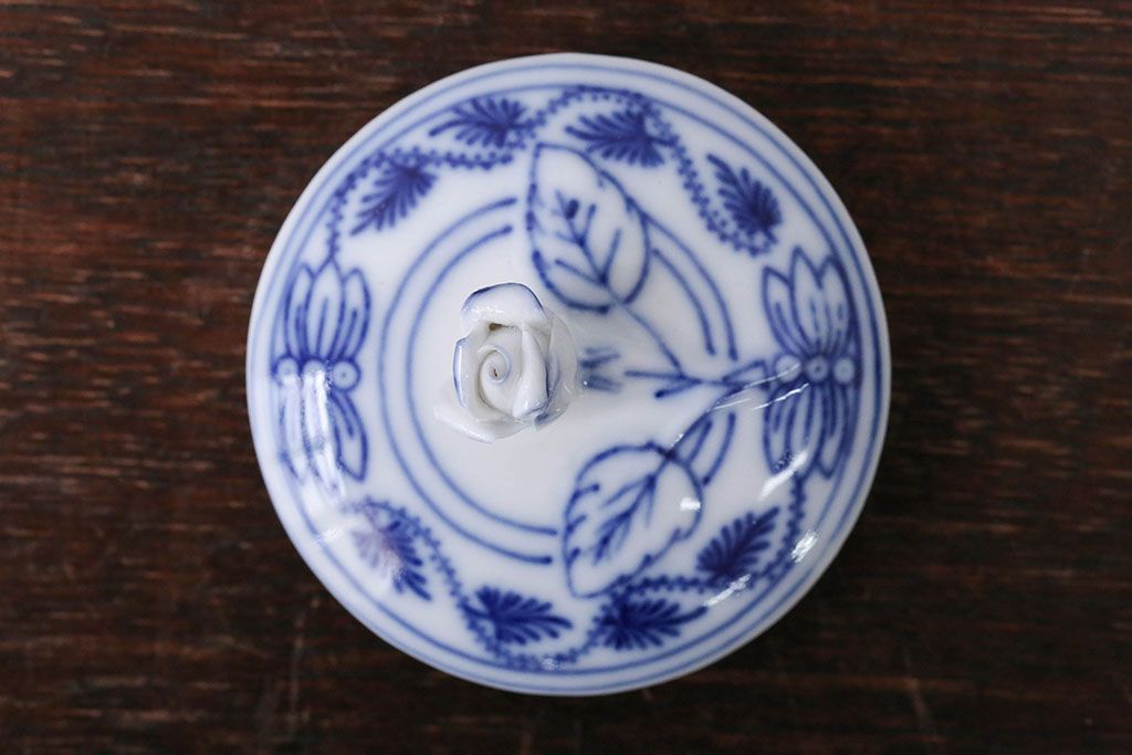 アンティーク雑貨　BOHEMIA(ボヘミア)ブルーオニオン　カップ・ポットなど洋食器セット