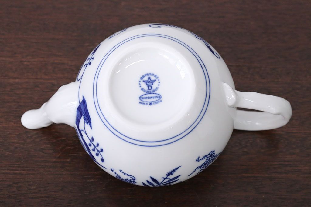 アンティーク雑貨　BOHEMIA(ボヘミア)ブルーオニオン　カップ・ポットなど洋食器セット