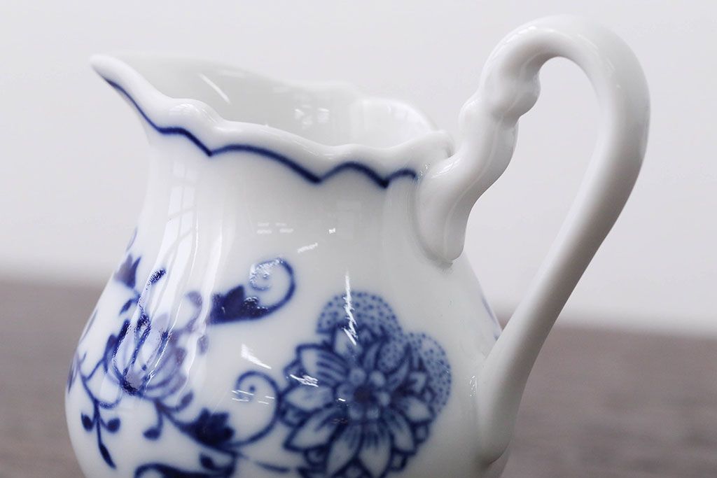 アンティーク雑貨　BOHEMIA(ボヘミア)ブルーオニオン　カップ・ポットなど洋食器セット