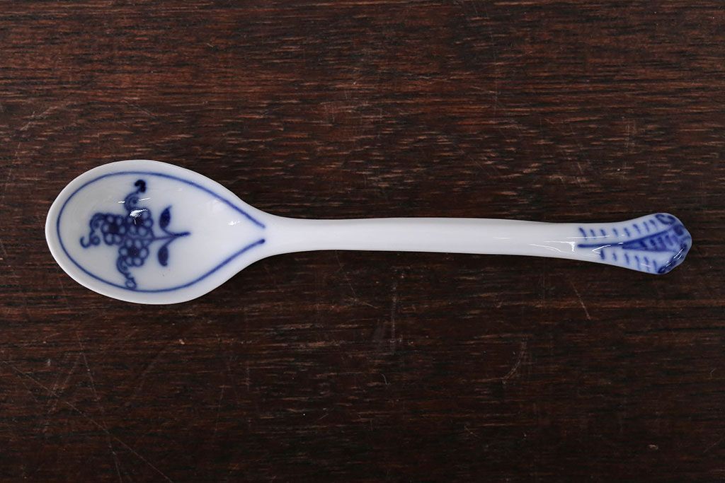 アンティーク雑貨　BOHEMIA(ボヘミア)ブルーオニオン　カップ・ポットなど洋食器セット