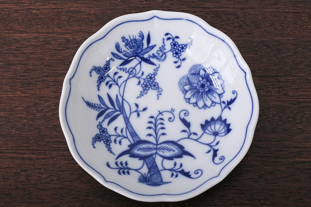 アンティーク雑貨　BOHEMIA(ボヘミア)ブルーオニオン　カップ・ポットなど洋食器セット