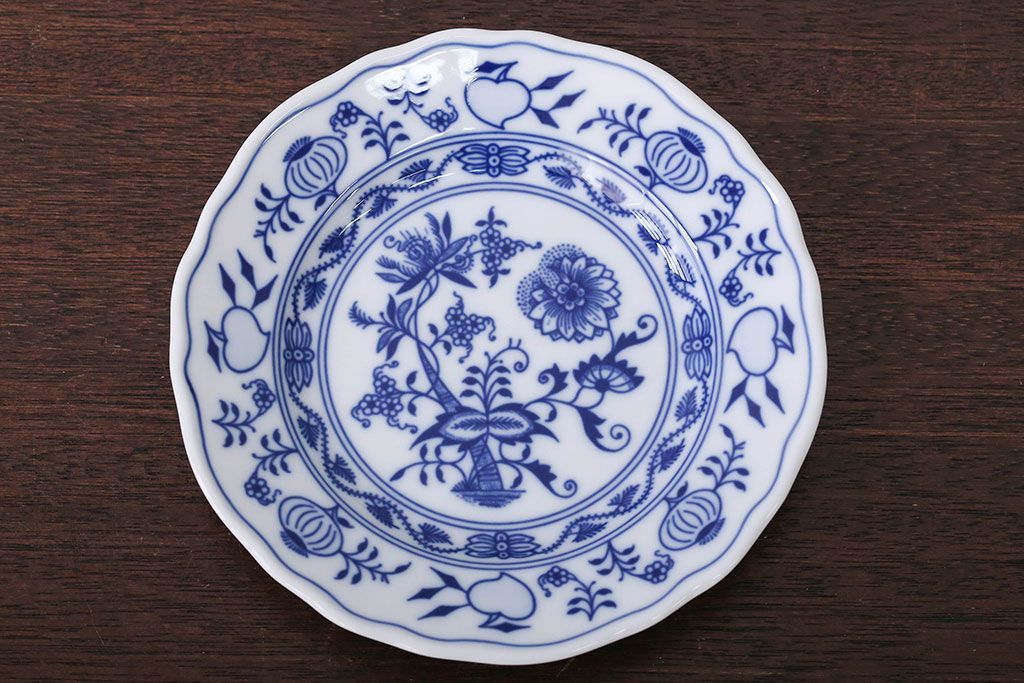 アンティーク雑貨　BOHEMIA(ボヘミア)ブルーオニオン　カップ・ポットなど洋食器セット