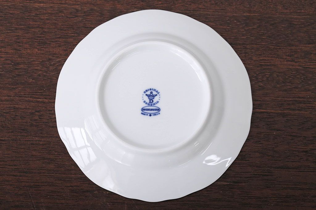 アンティーク雑貨　BOHEMIA(ボヘミア)ブルーオニオン　カップ・ポットなど洋食器セット