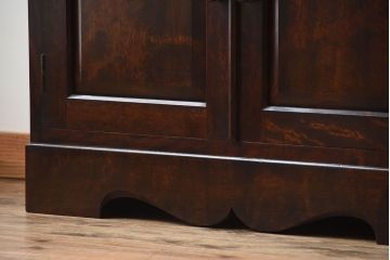 中古　松本民芸家具　ビンテージ品　おしゃれな食器棚