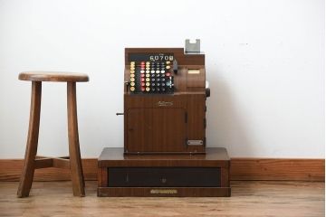  USヴィンテージ　ナショナル社製キャッシュレジスター(ビンテージ)