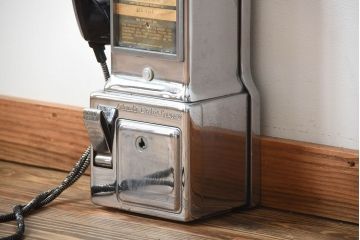 アンティーク雑貨　USヴィンテージ　公衆電話(ビンテージ)