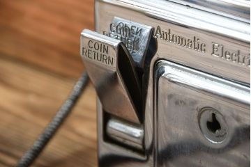 アンティーク雑貨　USヴィンテージ　公衆電話(ビンテージ)