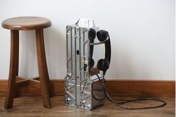 アンティーク雑貨　USヴィンテージ　公衆電話(ビンテージ)