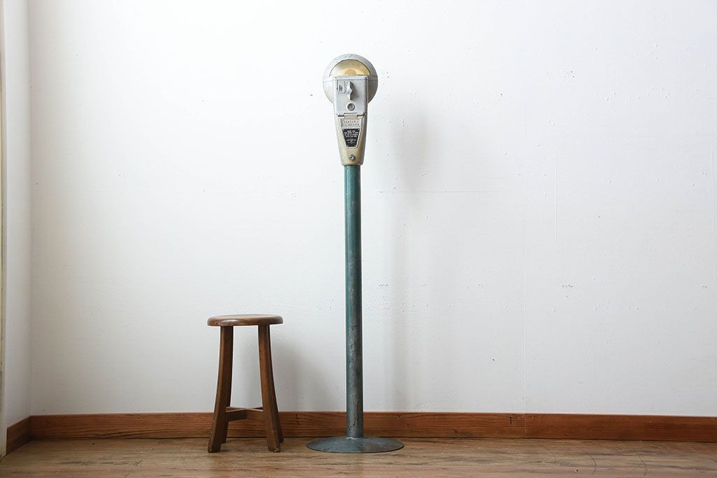 USヴィンテージ　コイン式パーキングメーター(ビンテージ)