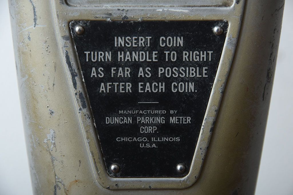 USヴィンテージ　コイン式パーキングメーター(ビンテージ)