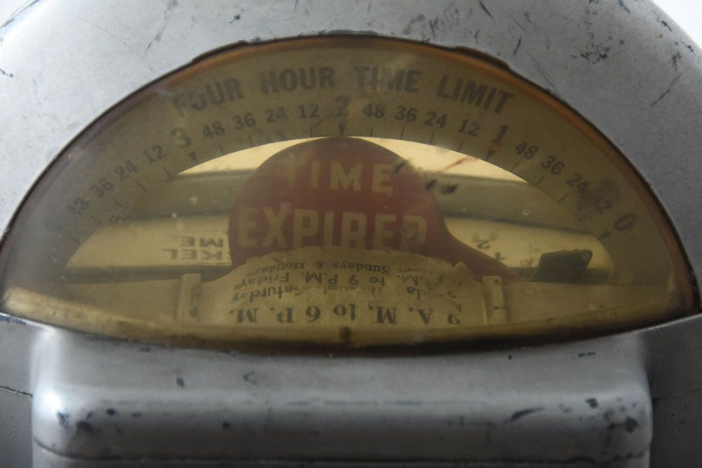 USヴィンテージ　コイン式パーキングメーター(ビンテージ)