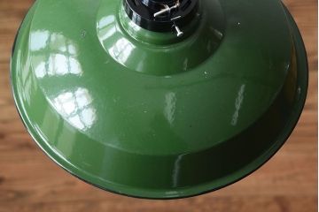 イギリスアンティーク シャビーなホーロー照明(1)