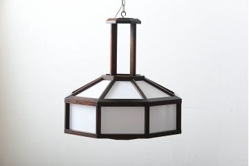 ビンテージ 松本民芸家具 吊大アンドン(天井照明、吊り下げ照明)