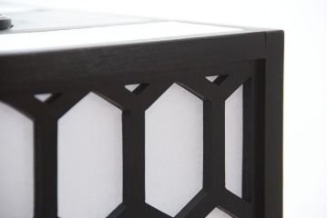 ビンテージ 松本民芸家具　亀甲型笠照明