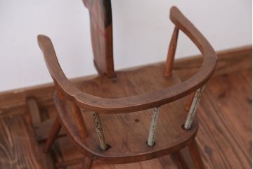 アンティーク家具　イギリスアンティーク かわいいロッキングホースチェア