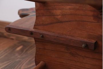 アンティーク家具　イギリスアンティーク かわいいロッキングホースチェア