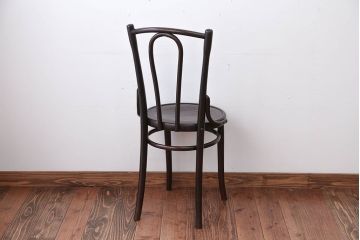 アンティーク家具　イギリスアンティーク シンプルなベントウッドチェア(1)