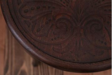 アンティーク家具　イギリスアンティーク　シンプルなベントウッドチェア(3)