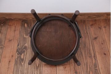 アンティーク家具　イギリスアンティーク　シンプルなベントウッドチェア(3)