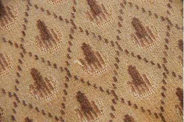 アンティーク家具　イギリスアンティーク　彫刻が美しいオーク材の大ぶりなダイニングチェア(2)