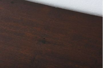 アンティーク家具　和製アンティーク　ネームプレート付き!12杯引き出しのローボード(テレビボード)