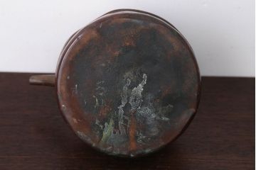 アンティーク雑貨　イギリスアンティーク　銅製のレトロなケトル(やかん)