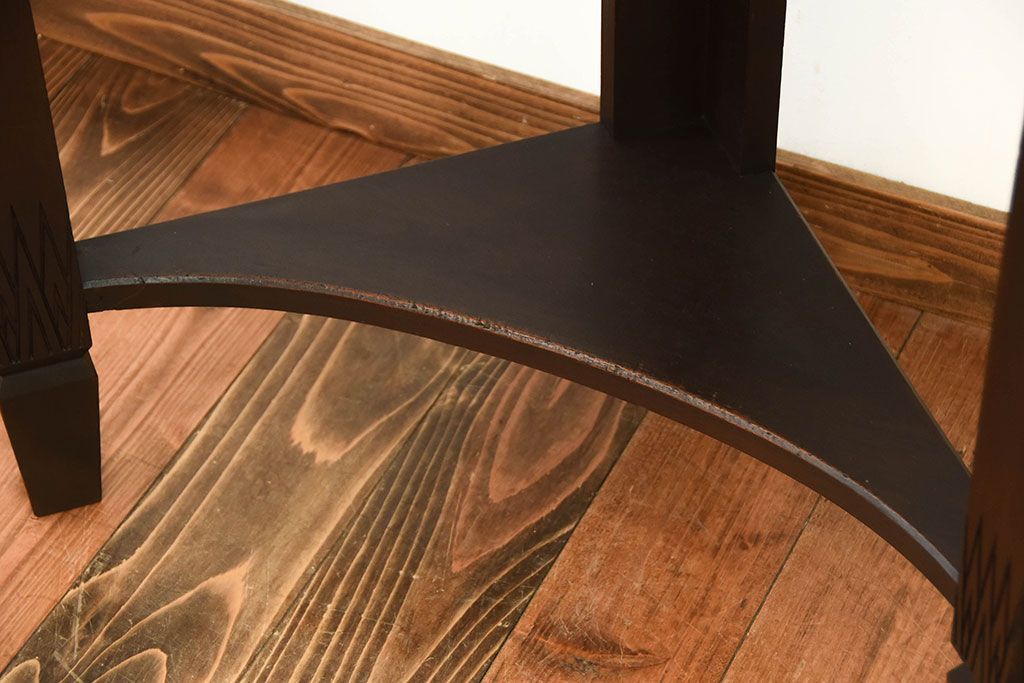 アンティーク雑貨 和製アンティーク 使い方自由自在!コーナーテーブル(1)