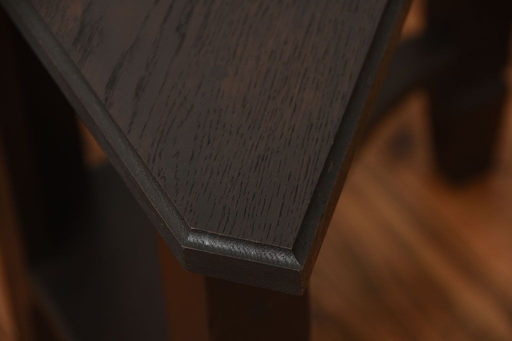 アンティーク雑貨　和製アンティーク　使い方自由自在!コーナーテーブル(4)