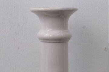 アンティーク雑貨　イギリスアンティーク　POOLE Pottery(プール・ポッタリー)のキャンドルスタンドペアセット