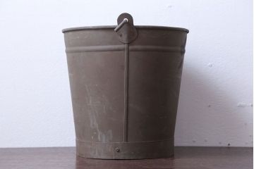 アンティーク雑貨　アンティーク　古い銅製のバケツ