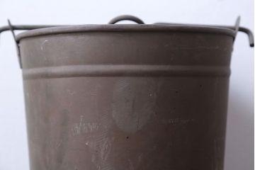 アンティーク雑貨　アンティーク　古い銅製のバケツ
