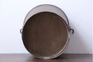 アンティーク雑貨　アンティーク　古い銅製のバケツ