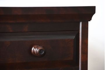 中古　北海道民芸家具　シンプルでシックなチェスト(定価約17万円)