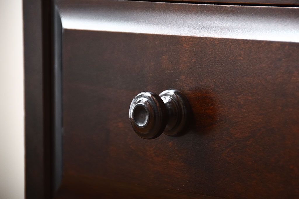 中古　北海道民芸家具　シンプルでシックなチェスト(定価約17万円)