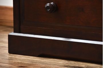 中古　北海道民芸家具　シンプルでシックなチェスト(定価約17万円)