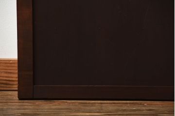 古民具・骨董　古い木製のアンティーク舞良戸