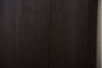 古民具・骨董　古い木製のアンティーク舞良戸(3)