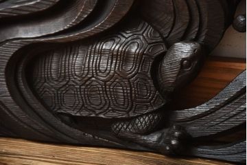 古民具・骨董　彫刻が素晴らしい!古い木製の欄間